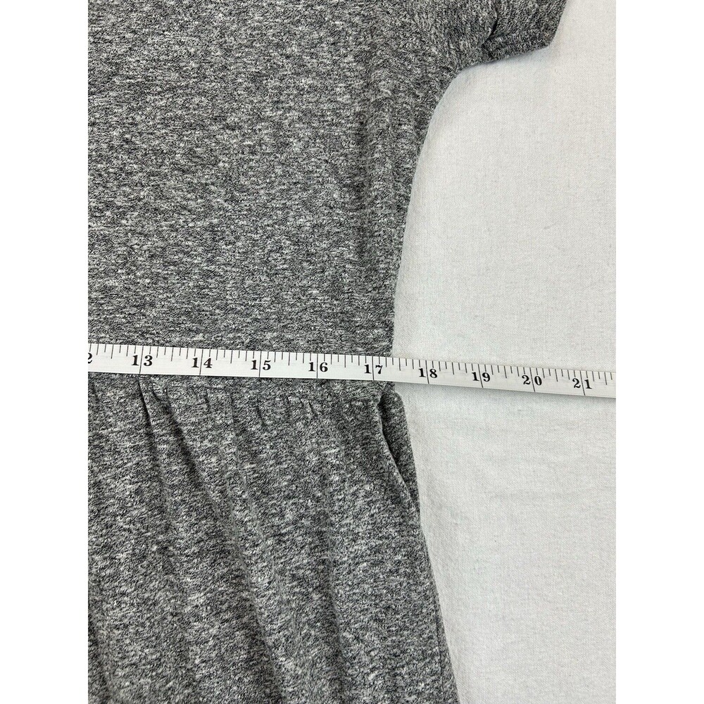 Z Supply Shirt Dress Womens Medium Gray Short Sleeve - Picture 4 of 8